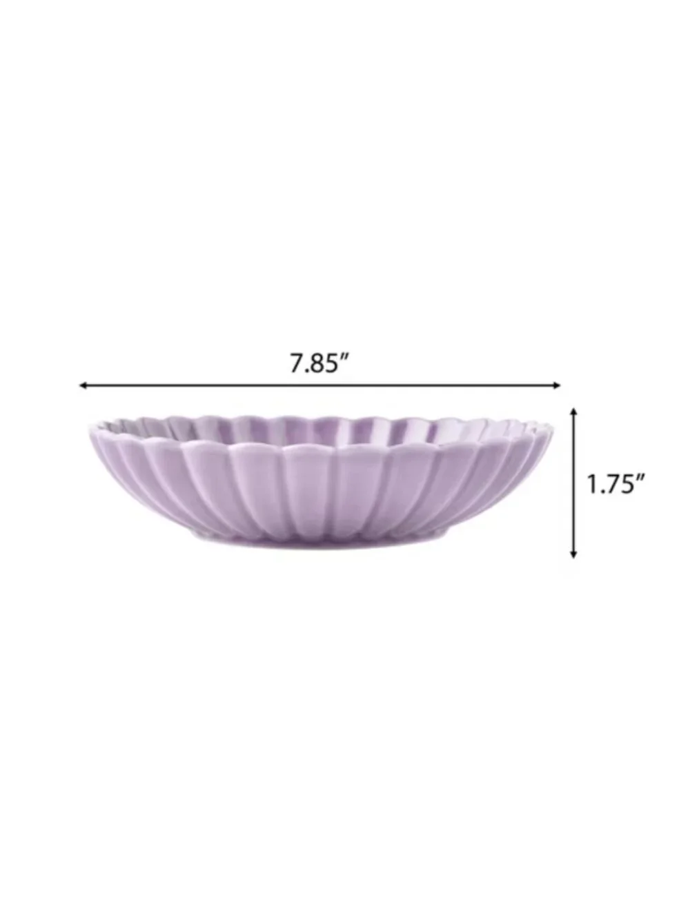 The Pioneer Woman Home Purple 4 Set Colette 100% Stoneware Round Dinner Bowls